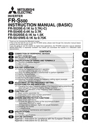 Mitsubishi Electric FR-S520SE-0.1K Instruction Manual