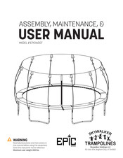 Skywalker EPIC16D07 Assembly, Maintenance & User Manual