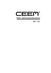 ceem BF 175 Manual