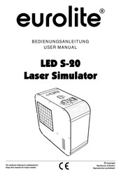 EuroLite Laser Simulator LED S-20 User Manual