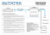 Autotek AWK20 Installation Manual