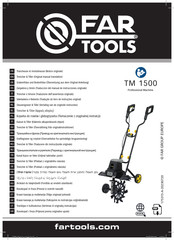 Far Tools TM 1500 Original Manual Translation