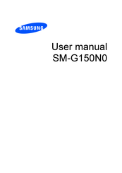 Samsung SM-G150N0 User Manual