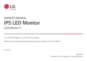 LG 27HK510S Owner's Manual