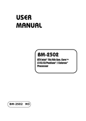 Protech Systems BM-2502 User Manual