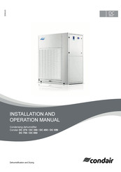 Condair DC 270 Installation And Operation Manual
