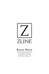 Zline RK62342 Installation Manual And User's Manual
