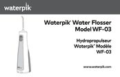 Waterpik WF-03CD010 Manual