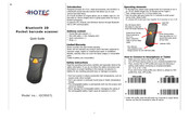 Riotec iDC9507L Quick Manual