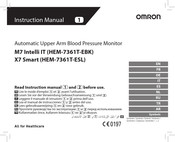 Omron HEM-7361T-EBK Instruction Manual