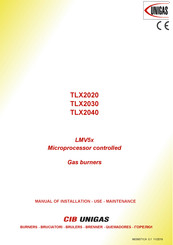 Unigas TLX2020 Installation Manual