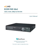 Everfocus eZ.HD ECOR FHD 16x1 User Manual