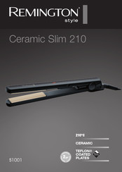 Remington Ceramic Slim 210 Manual