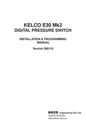 KELCO E30 Mk2 Installation & Programming Manual
