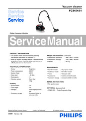 Philips FC8454/01 Service Manual