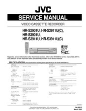 JVC HR-S3911UC Service Manual