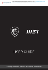 MSI A13VG-031IT User Manual