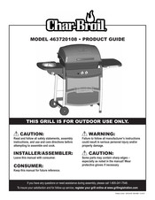 Char-Broil 463720108 Product Manual