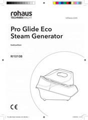 rohaus Pro Glide Eco RI1010B Instructions Manual