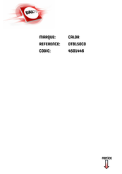 CALOR ACCESS STEAM+ DT8150C0 Manual