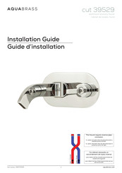 aquabrass cut 39529 Installation Manual