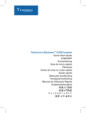 Plantronics Blackwire C420-M Quick Start Manual