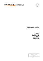 Generac Mobile BOX+ Owner's Manual