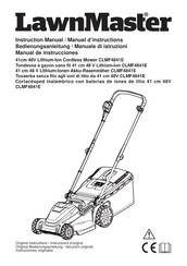 Lawnmaster CLMF4841E Instruction Manual