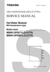 Toshiba MMW-UP0561LQ-E Service Manual