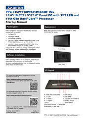 Advantech PPC-324W Startup Manual