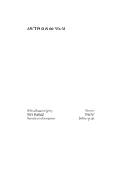 Electrolux ARCTIS G 8 60 50-6I User Manual