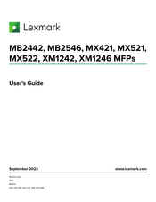 Lexmark MB2546 User Manual