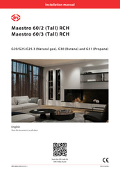 Dru Maestro 60/3 Tall RCH Instruction Manual