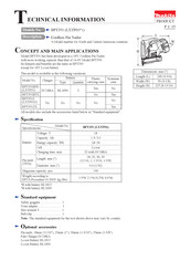 Makita BPT351Z Technical Information