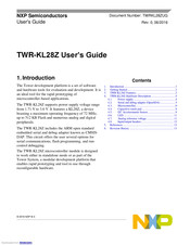 NXP Semiconductors TWR-KL28Z72M User Manual
