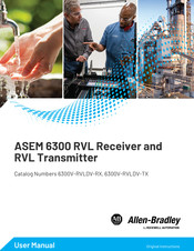 Rockwell Automation Allen-Bradley 6300V-RVLDV-TX User Manual