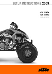 KTM 525 XC ATV 2009 Setup Instructions