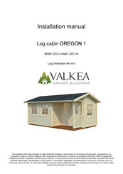 Valkea OREGON 1 Installation Manual