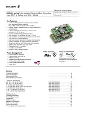 Ericsson BMR456 0011/016 Manual