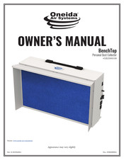 Oneida Air Systems BenchTop Owner's Manual