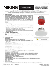 Viking FREEDOM VK495 Technical Data Manual