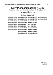 Kelly MiniKLS2412NV User Manual