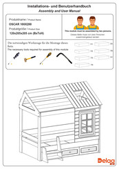 Delaa OSCAR 100X200 Assembly And User's Manual