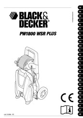 Black & Decker PW1800 WSR PLUS Manual