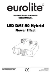 EuroLite LED DMF-20 Hybrid Flower Effect User Manual