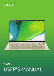 Acer SF514-55T Manual