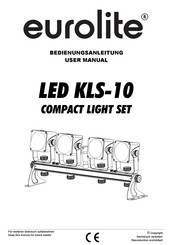EuroLite LED KLS-10 COMPACT LIGHT SET User Manual