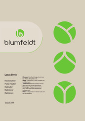 Blumfeldt 10035344 Manual