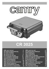 camry CR 3025 User Manual