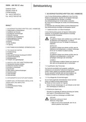 SystemAir 35859 Operating Instructions Manual